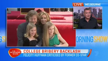 Felicity Huffman criticised by former Desperate Housewives co-star over college bribery