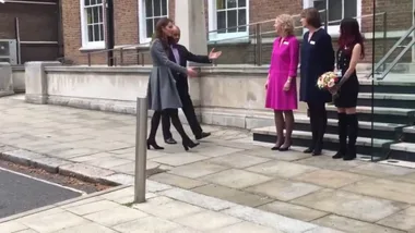 WATCH: Kate Middleton just channelled her very own daughter!