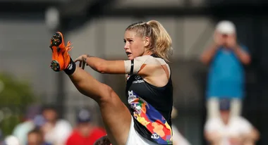 Tayla Harris appeared in this amazing photo – but then something awful happened