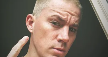 Channing Tatum Goes Platinum Blonde