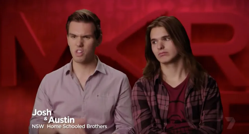 Josh and Austin