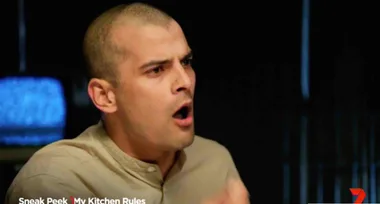 WATCH: My Kitchen Rules ‘knife drama’ as team storms out of dinner party