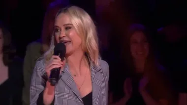 Cast of Glee go head to head in ‘Drop the Mic’