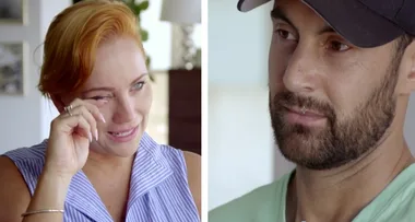Jules and Cam take a break on Married At First Sight