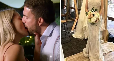 A new photo of Married At First Sight’s Jessika in a wedding dress has emerged
