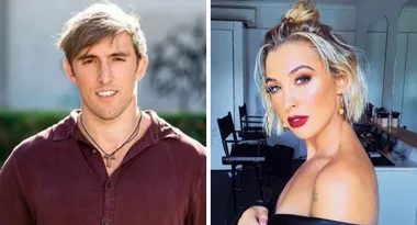 Isn’t this cosy? BIP star Ivan Krslovic makes himself at home with Alex Nation
