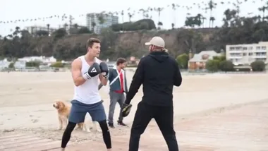 WATCH Bradley Cooper and his family accidentally walk into an ‘Ex On The Beach’ shoot