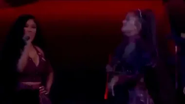 WATCH Ariana Grande and Nicki Minaj face technical issues at Coachella