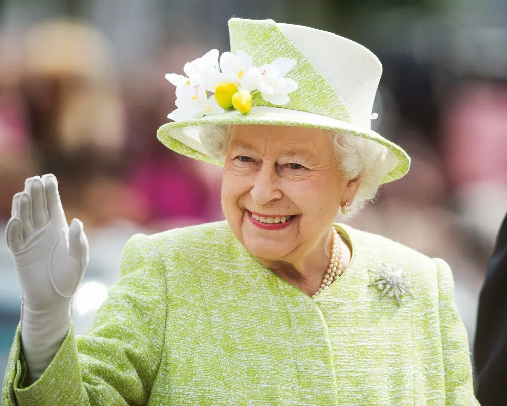 Queen Elizabeth II trooping the colour 2016