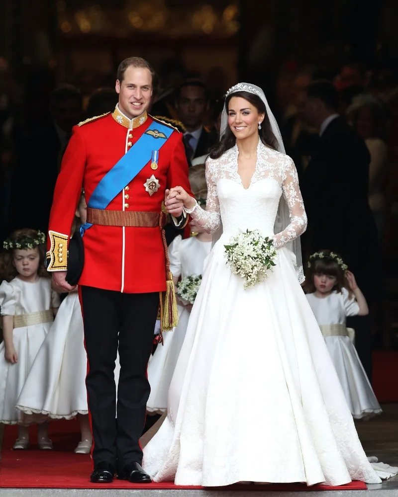 William Kate wedding day