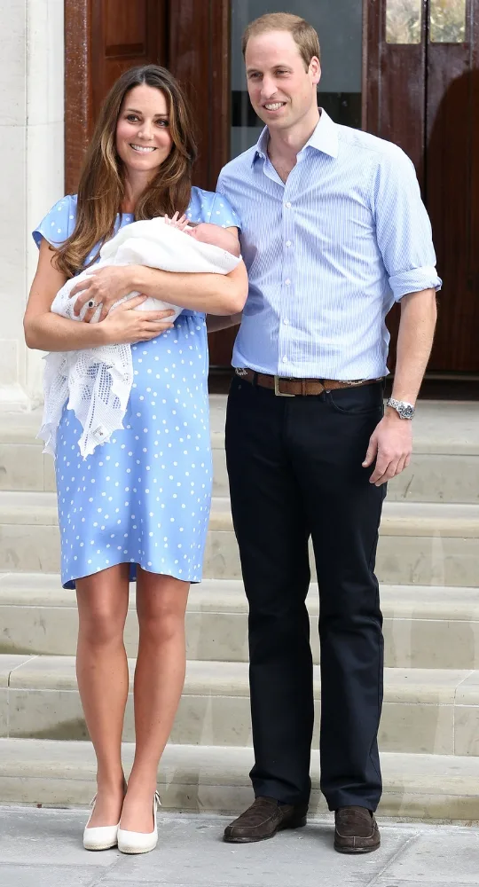 William Kate newborn George