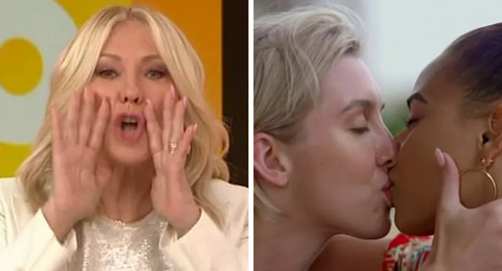 Kerri-Anne Kennerley slams Bachelor in Paradise for airing lesbian kiss