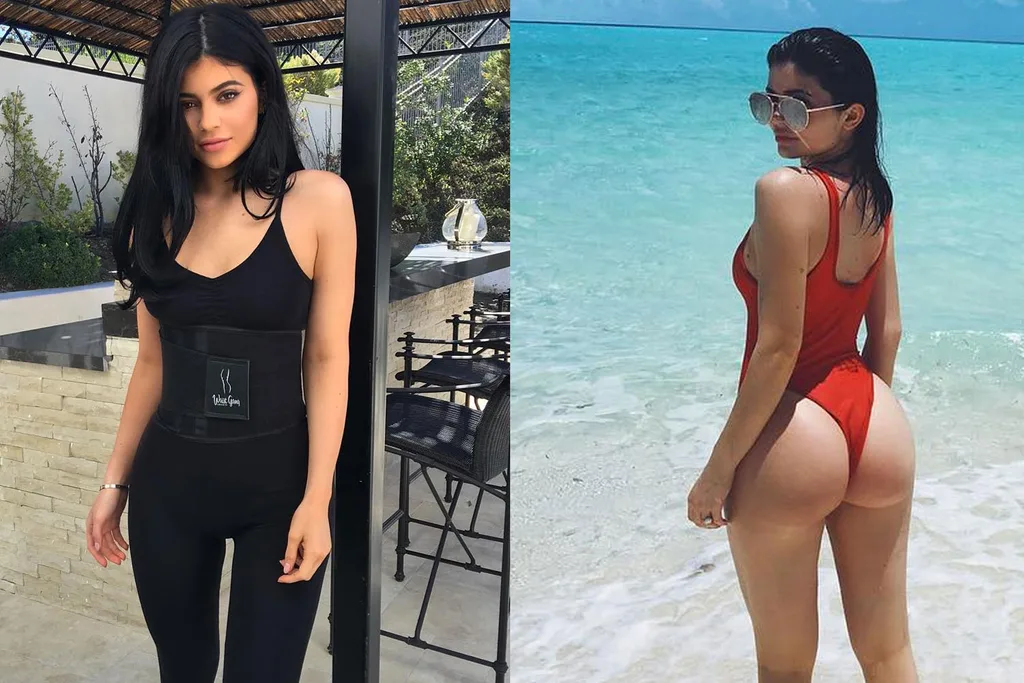 Kylie Jenner before and after photos - 2015 vs 2016