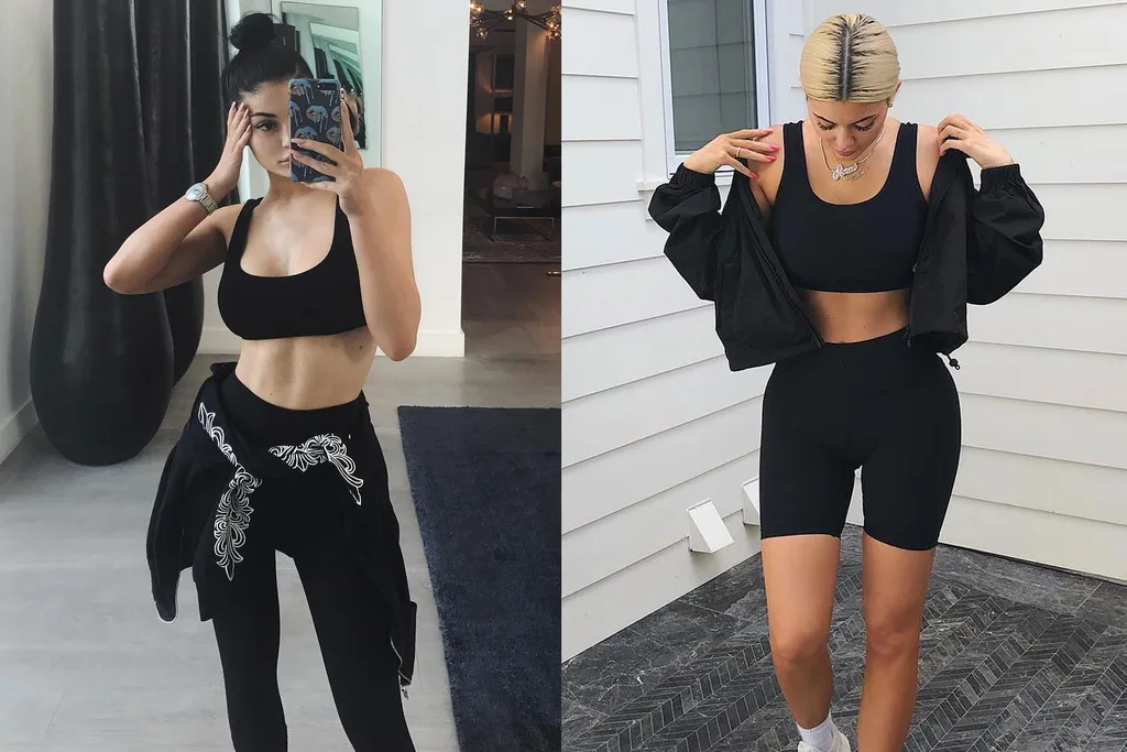 Kylie Jenner before and after photos - 2017 vs 2018