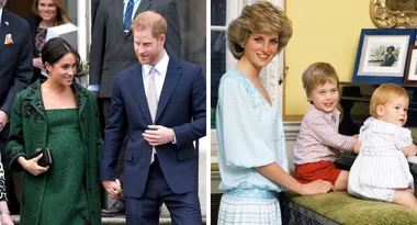 How Harry and Meghan paid tribute to Diana in their baby announcement