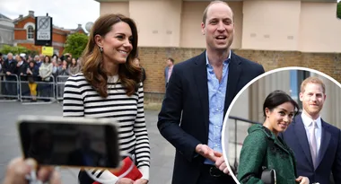WATCH: William and Kate talk about Harry and Meghan’s baby