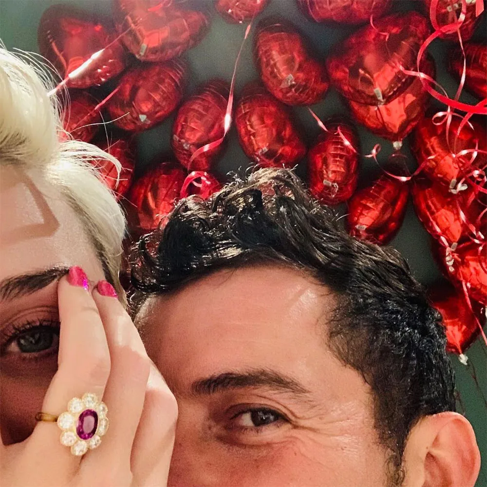 Katy Perry Engagement Ring Orlando Bloom