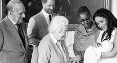 Queen told THIS crude joke after meeting royal baby