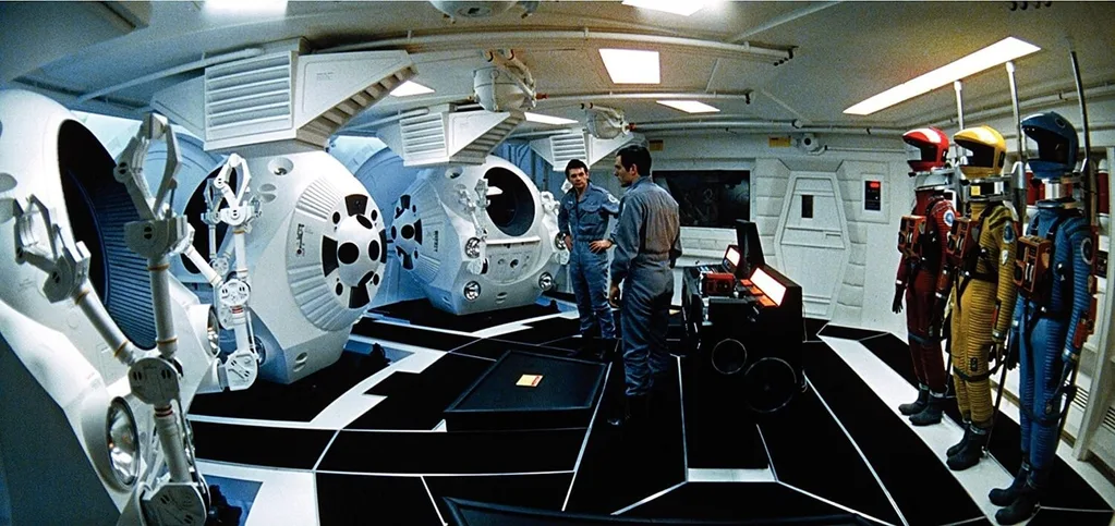 Still from the film, 2001: A Space Odyssey
