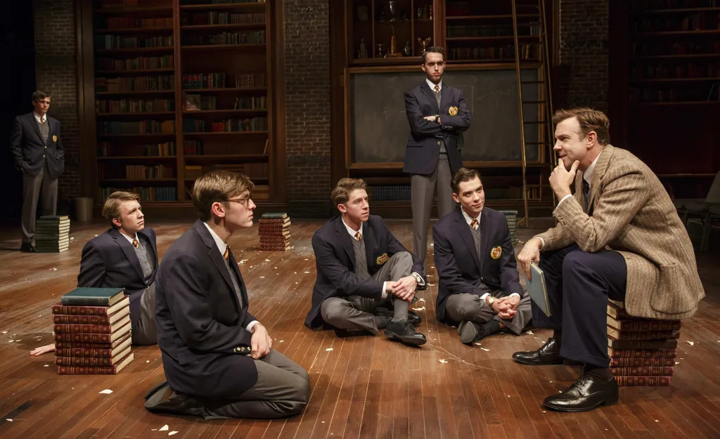 Still from the film, Dead Poet Society