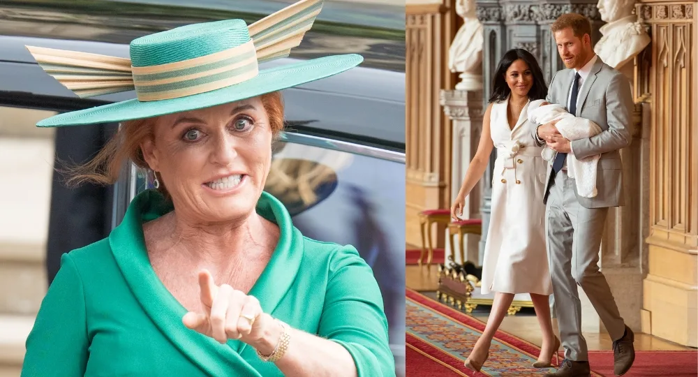 Sarah Ferguson made a royal baby mistake