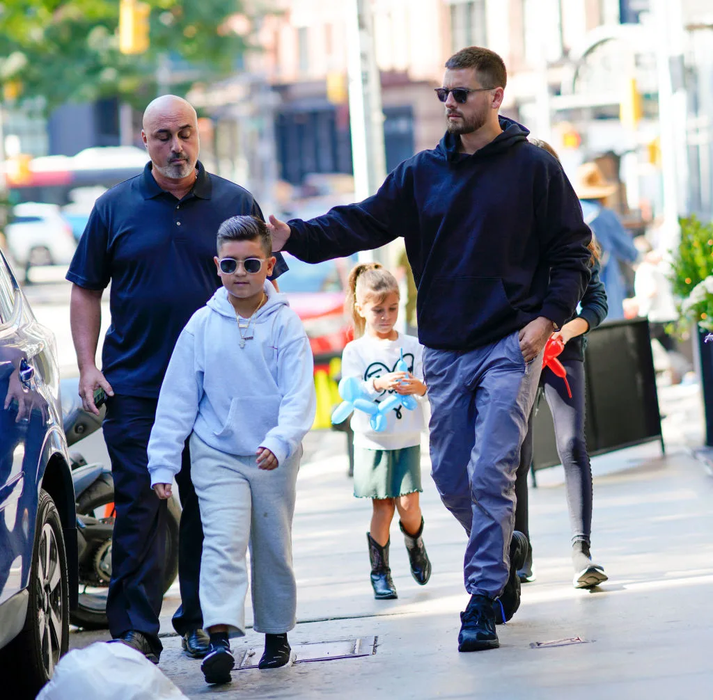 Scott Disick with children