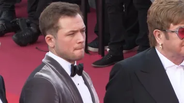 Elton John arrives at the 2019 Cannes Film Festival