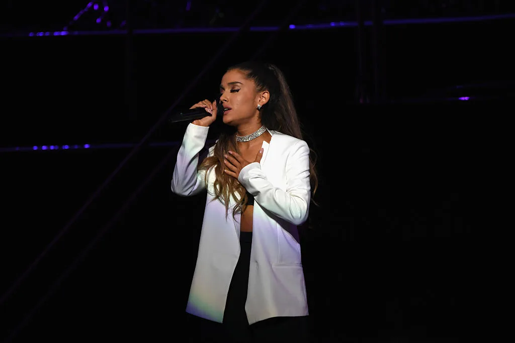 Pop star and singer Ariana Grande