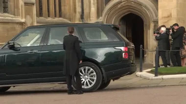 Sarah and Andrew look so loved up at Gabriella Windsor’s wedding