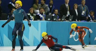 Bloody lucky Aussie speed skater Steven Bradbury is joining ‘Australian Survivor’