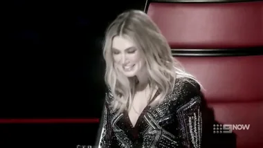 WATCH: Guy Sebastian gets flirty with Delta Goodrem on The Voice in new promo