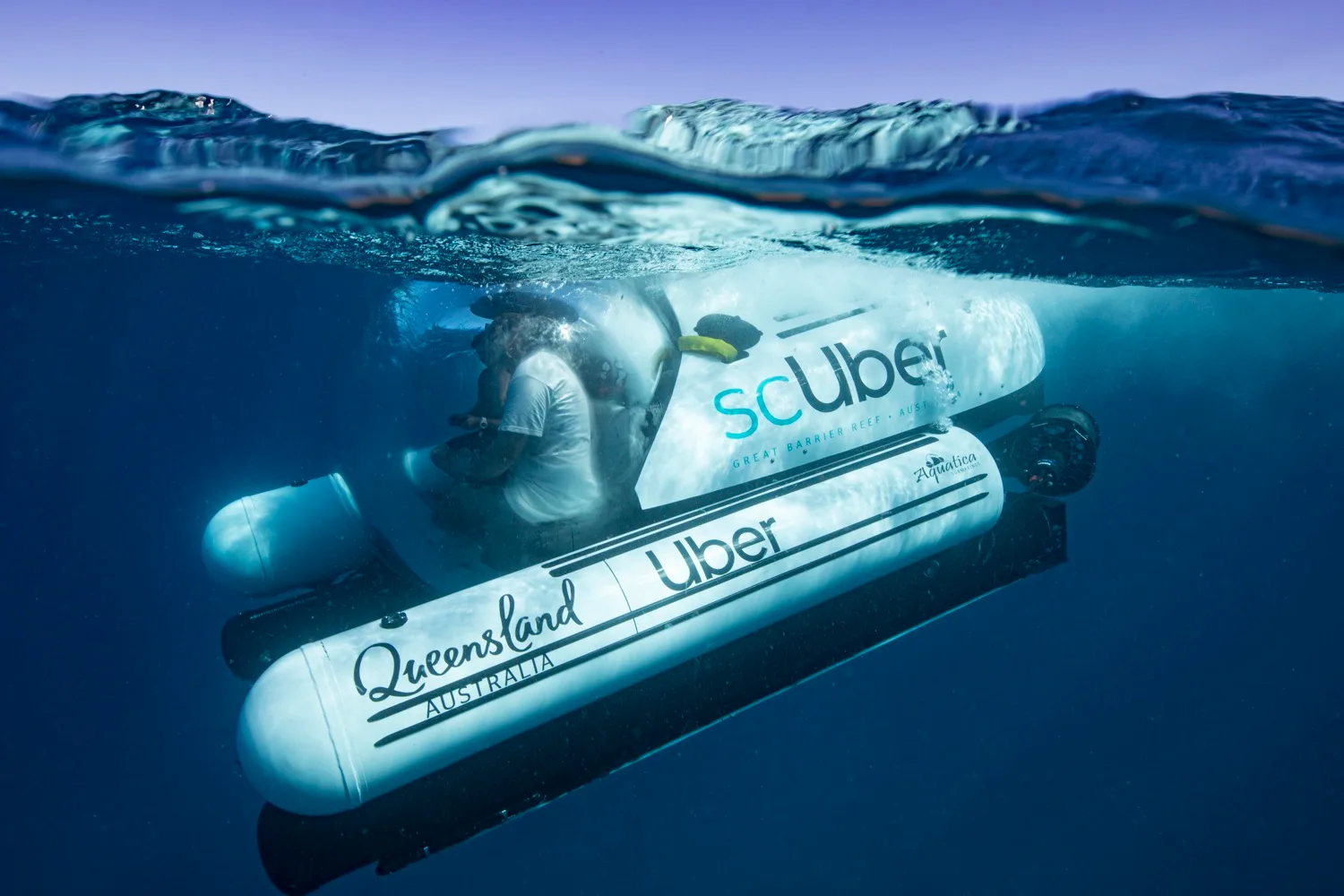 The world’s first rideshare submarine launches in Oz