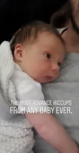 WATCH: Marni Little’s newborn just made the sweetest hiccup