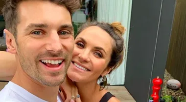 WATCH: ‘I didn’t miss the birth!’: Bachelor star Matty J rushes home to be reunited with pregnant fiancée Laura Byrne