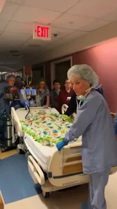 Heartbreaking footage shows baby girl’s final moment (Credit: YouTube)