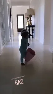 True Thompson is the most adorable Kylie Jenner fan