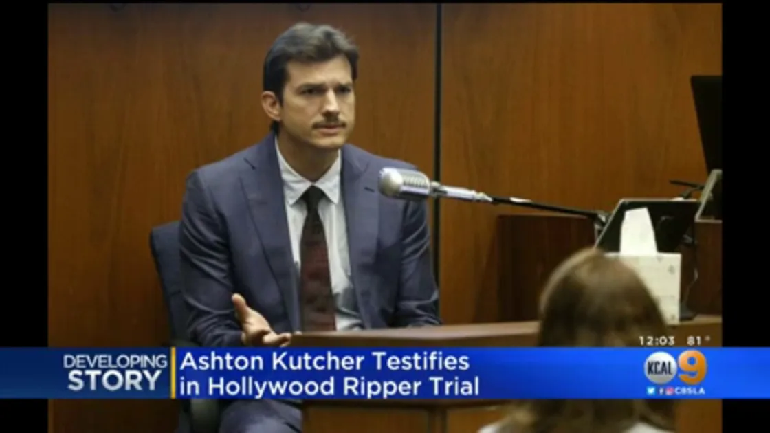 Actor Ashton Kutcher Testifies In 'Hollywood Ripper' Trial WHO