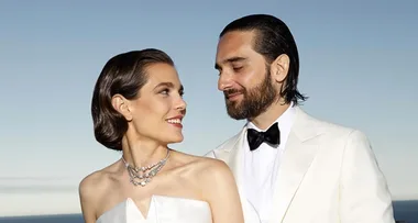 Charlotte Casiraghi’s wedding outfit was a Grace Kelly dream