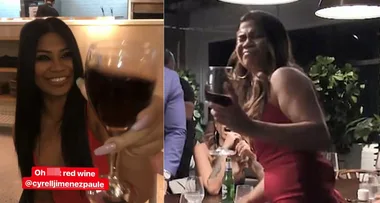 Cyrell Paule tried to recreate that MAFS red wine scene