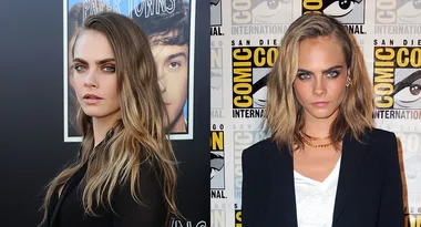 Cara Delevingne debuts new look at Comic-Con