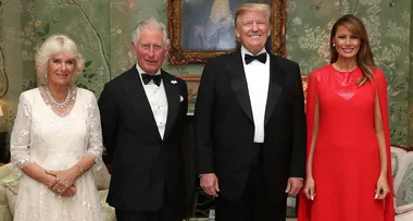 Camilla just winked behind Trump’s back
