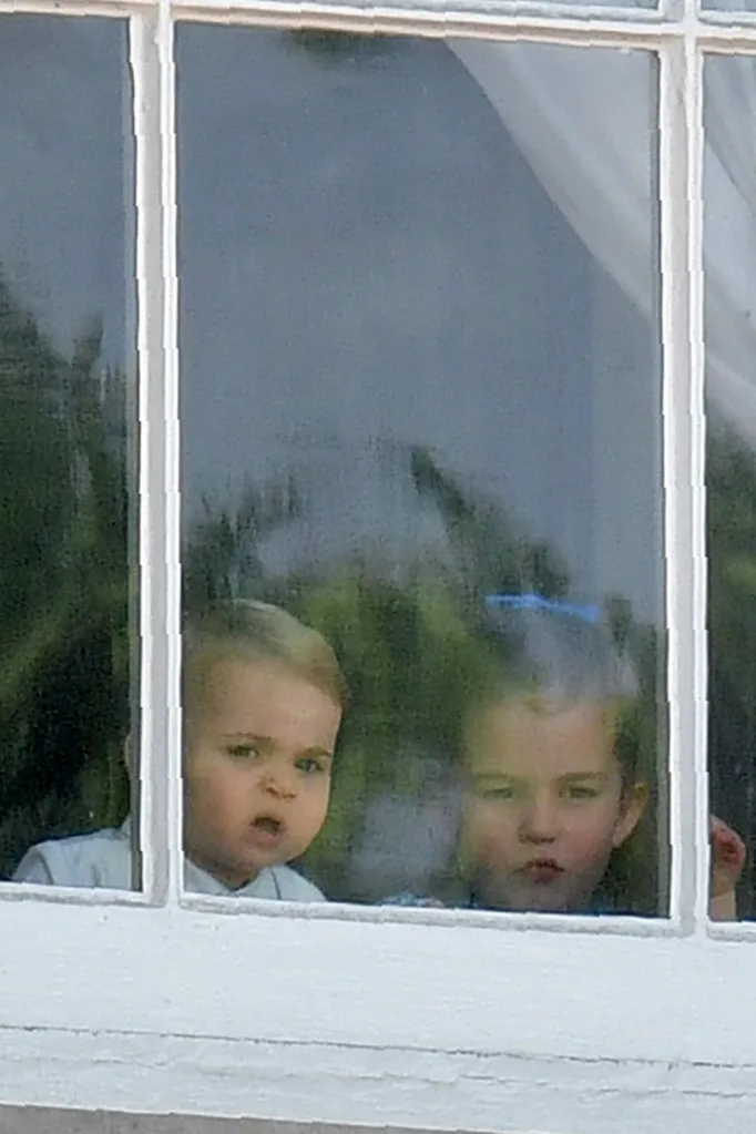 Prince Louis and Princess Charlotte