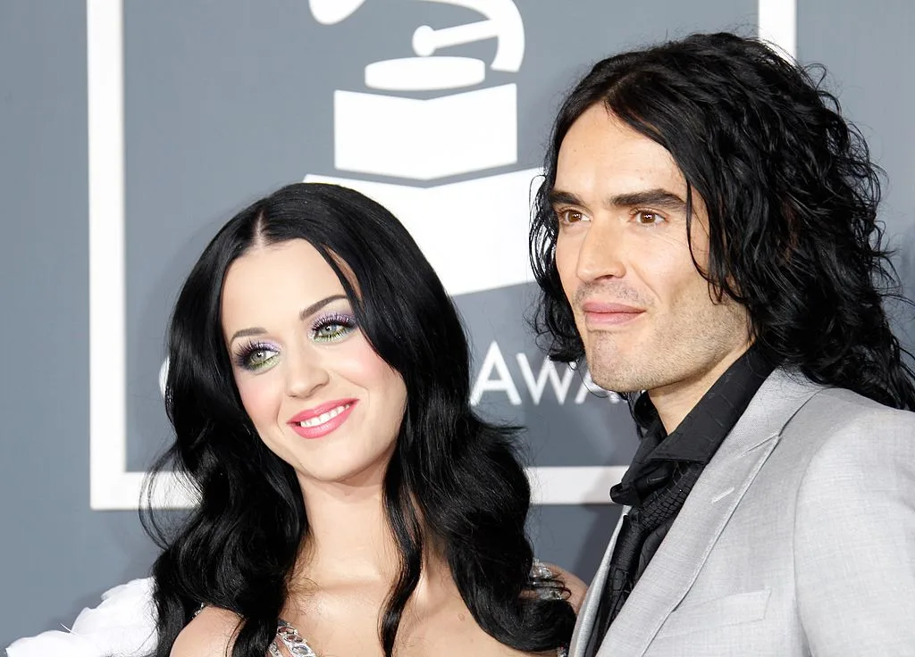 Katie Perry & Russel Brand at the 53rd Annual GRAMMY Awards