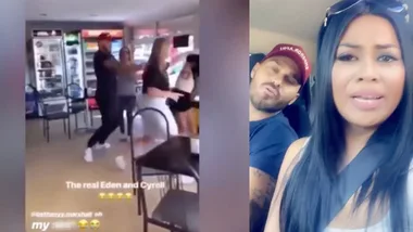 WATCH: Married at First Sight’s Cyrell Paule and Eden Dally confront Pelican Cafe about racist attack
