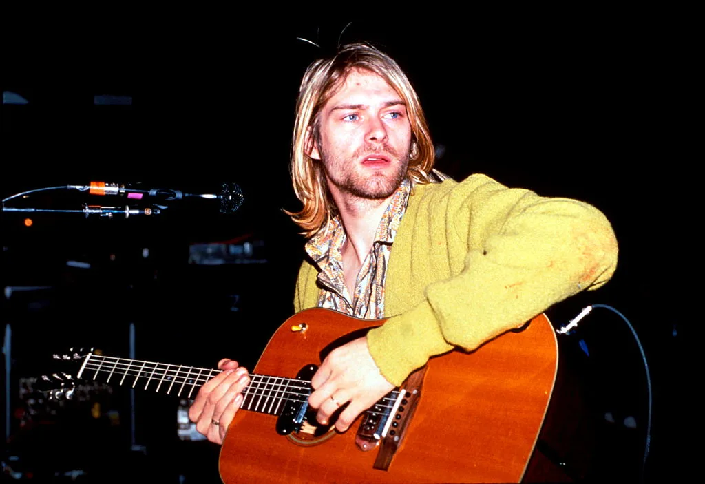 Kurt Cobain from rock band Nirvana