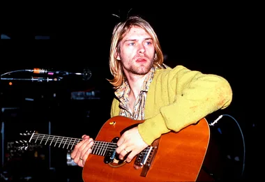 Kurt Cobain from rock band Nirvana