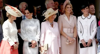 The best photos from the Order of the Garter service