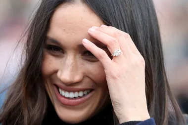 Meghan Markle has upgraded her engagement ring