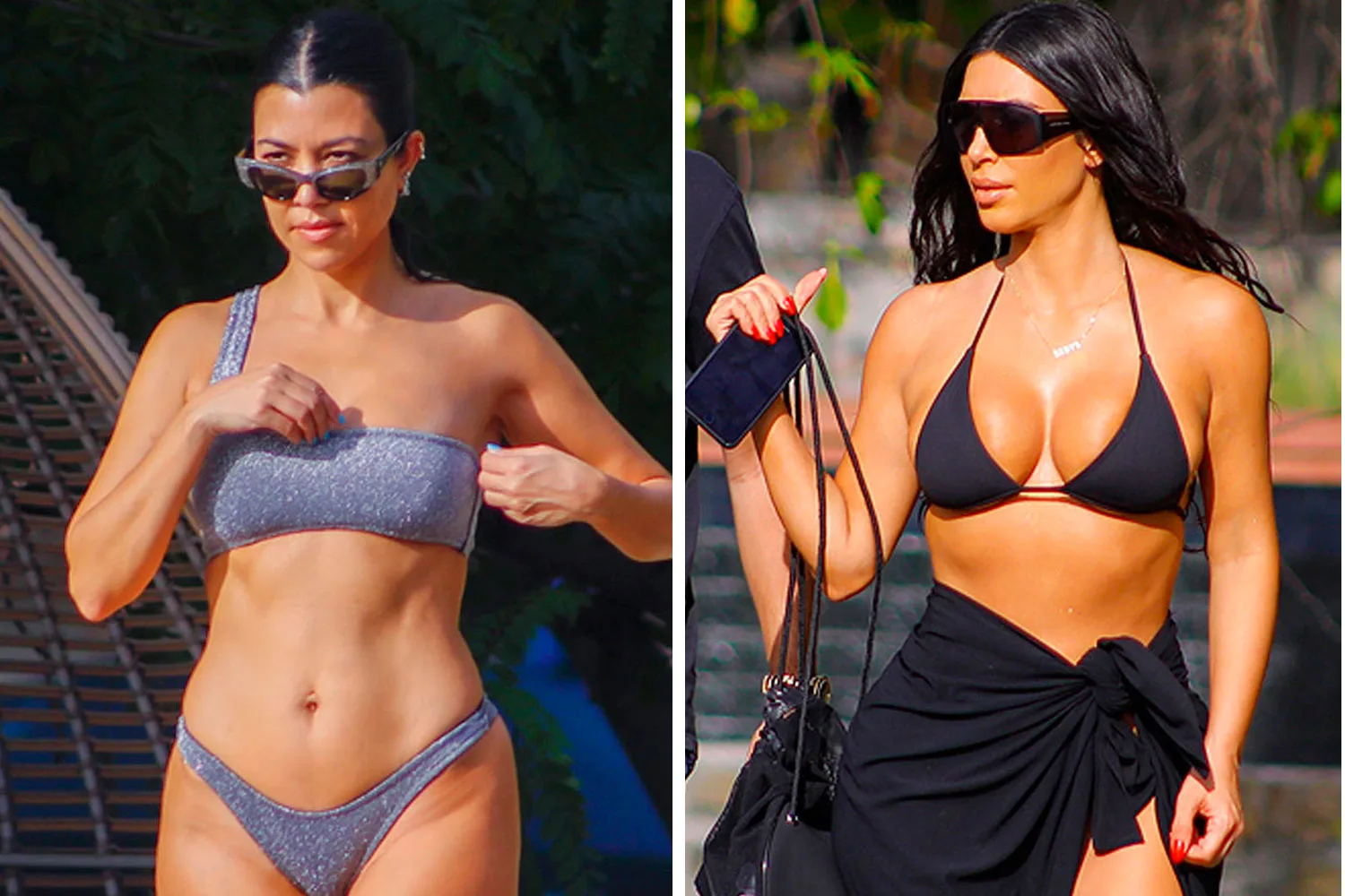 Kim K and Kourtney K: How they got their bodies
