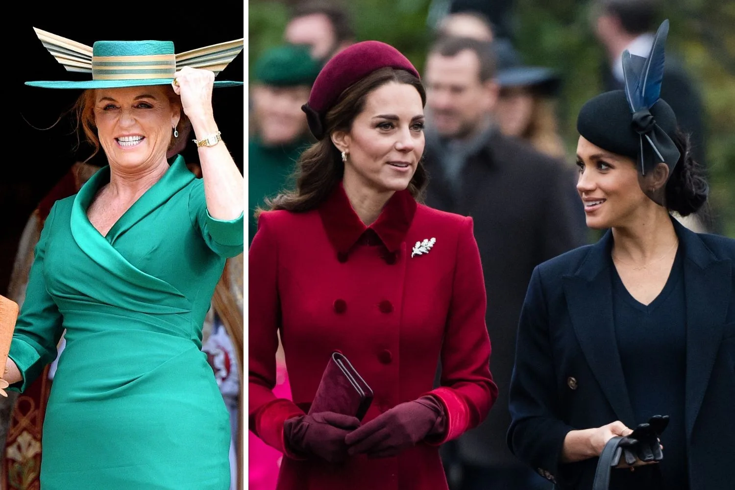 Sarah Ferguson jokes about Kate and Meghan